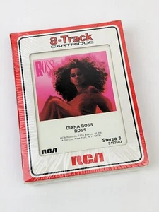 New SEALED Diana Ross - ROSS Stereo 8 Track Tape Cartridge RARE - Picture 1 of 6