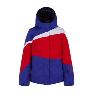 Spyder Girl's Zoey Jacket (Big Kids) Sparkle Blue My Mind 10 Big Kids - Picture 1 of 2