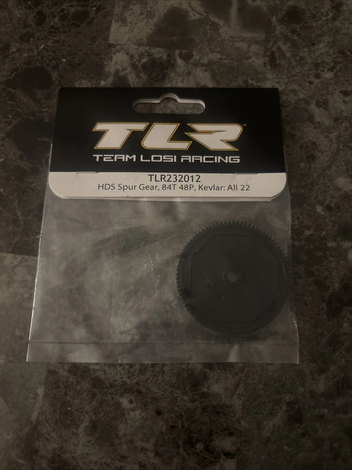 (B1) Losi TLR232012 HDS Spur Gear 84T 48P: All 22 NIP - Image 1 of 1