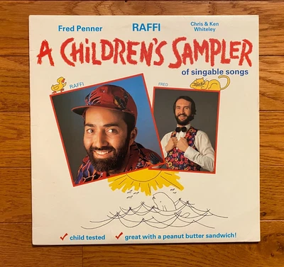 Raffi - A Children's Sampler of Singable Songs LP 1986 Fred Penner Baby Beluga - Image 1 of 4