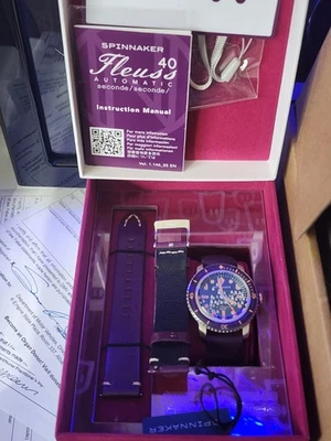 Spinnaker x Seconde Fluess 50 Phantoms Purple Limited Edition 1 of 1803. RARE - Image 1 of 4