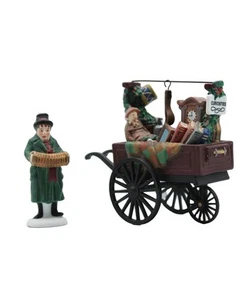 Department 56, Chelsea Market Curiosities Monger & Cart, (58270) NIB - Picture 1 of 1