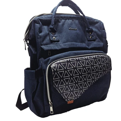 Lovevook High Quality New Backpack Navy Carry-on Xtra Pockets Straps Style Detai - Image 1 of 4