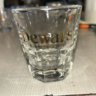 Set 3 Dewars Blended Scotch Whisky Libbey 4 OZ Drink Glass Glassware Barware - Image 1 of 4