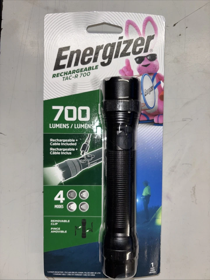 Linterna táctica recargable Energizer TAC-R 700 700 lúmenes nueva Foto 1 de 1