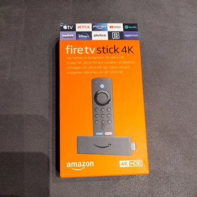 Amazon Fire TV Stick 4K Ultra HD + Mission USB Power Kabel Neu Ovp - Bild 1 von 2