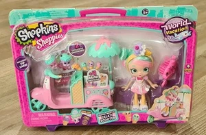 Shopkins Shoppies World Vacation Italy Peppa-Mint's Gelati Scooter Playset, NEW - Bild 1 von 13