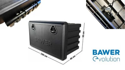 BAWER ToolBox 1000x500x460mm Lorry Tool Case Side Locker Storage Recovery Truck - Image 1 of 4