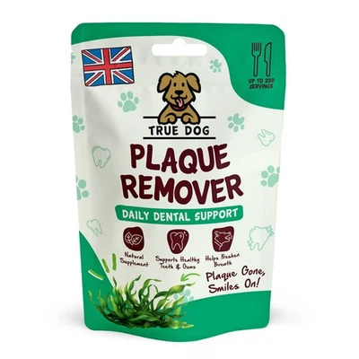 True Dog Plaque Remover 200g - 100% Natural - Keeps Tartar & Plaque Off - Image 1 of 4