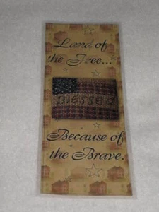 PRIMITIVE AMERICANA LAMINATED BOOKMARK - Picture 1 of 1