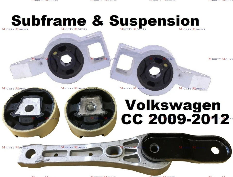 Soportes de suspensión y subchasis MPP902 5 piezas aptos para Volkswagen CC 2009-2012 A/T M/T Foto 1 de 1