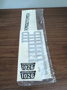 Ertl Farmall International 1026 Pedal Tractor Decal Set - Picture 1 of 1