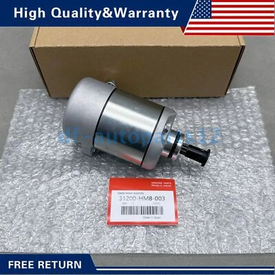 New Starter Motor For Honda 31200-HM8-003 Sportrax Recon 250 TRX250X 2X4 US Foto 1 de 4