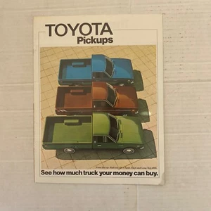 1975 Toyota Pickup Truck Oldtimer Printanzeige Werbung Antik F74 - Bild 1 von 5