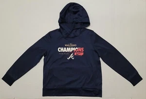 Atlanta Braves Nike Hoodie Jugend/ Damen Large Blau World Series Pullover - Bild 1 von 9