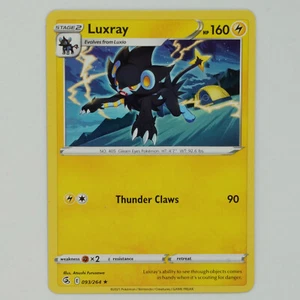 Luxray 093/264 Rare SWSH Fusion Strike Pokemon Card - Picture 1 of 2