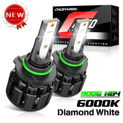 2pcs 9006 HB4 LED Headlight Bulbs Low Beam for Mitsubishi Outlander 2007-2013 - Image 1 of 4