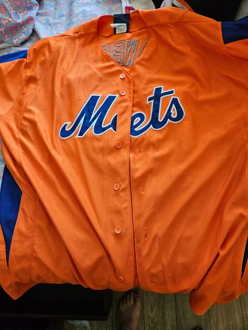 Darryl Strawberry New York Mets jersey 2XL - RARE Cover
