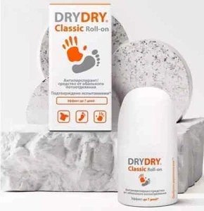 Original Dry Dry Classic Roll-on Deodarant Antiperspirant Unisex, Sweden, 35ml - Picture 1 of 5