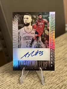 2019-20 Panini Illusions Trophy Collection Signatures #11 Austin Rivers AUTO