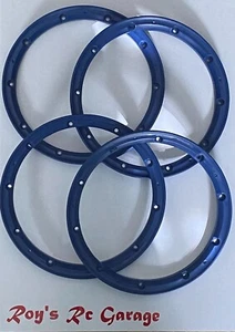 KM anelli cerchioni rinforzati (4 pz) interni blu HPI Baja, Losi 5ive-T e altri NUOVO - Foto 1 di 1