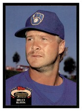 1992 Topps Stadium Club #867 BRUCE RUFFIN Milwaukee Brewers