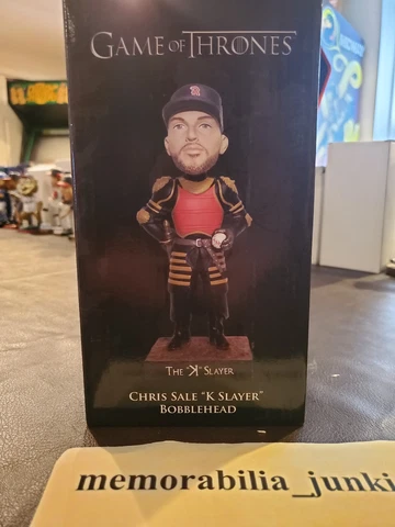 2018 Game Of Thrones Red Sox Chris Sale K-Slayer Bobblehead SGA Cover
