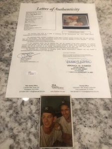 AUTOGRAPHED 1953 BOWMAN BILLY MARTIN PHIL RIZZUTO #93 SIGNED CARD JSA COA - Picture 1 of 11