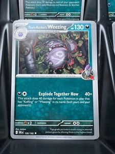 Team Rocket's Weezing 126/182 Sv10: Destined Rivals Regular - Picture 1 of 1