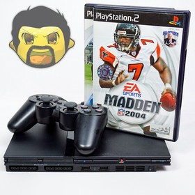 Sony PlayStation 2 PS2 Console Slim Bundle with Games & Controller SCPH-70012