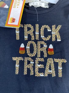 NWT Btween Girls 3 Piece Set Outfit Halloween Trick or Treat Size 5 and 6 Black - Picture 1 of 6