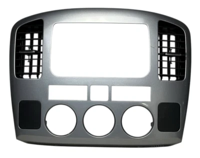 2003-2006 Suzuki XL7 Grand Vitara Center Dash Radio Bezel Vent Panel Silver OEM - Image 1 of 4