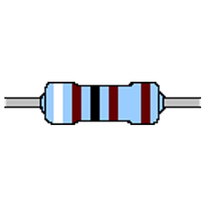 Metallschicht-Widerstand 9,1 kOhm 1% 0,6W Bauform 0207 gegurtet - Bild 1 von 1