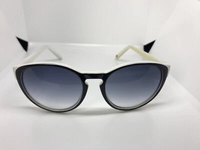 Óculos de sol vintage designer branco/preto ALESSANDRA TOMMY Hilfiger - Imagem 1 de 4