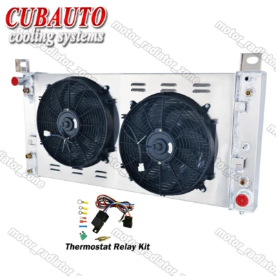 For 2008-2013 Chevy Silverado 1500 GMC Yukon HUMMER H2 3Rows Aluminum Radiator - Image 1 of 4