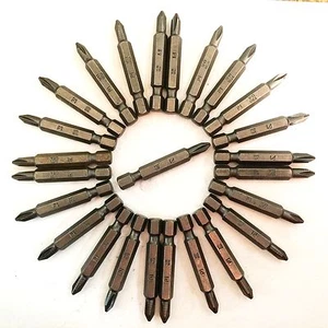 25 STCK., 2 Zoll Kreuzschlitzschrauben-Bits, Schraubendreher P1-2 Bit HERGESTELLT IN DEN USA, kostenloser Versand - Bild 1 von 2