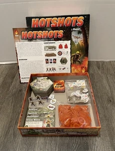 Hotshots Cooperative Wildfire Fighting Board Game COMPLETE Fireside Games 2017 - Picture 1 of 4