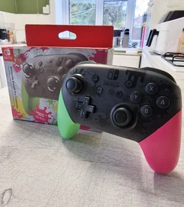 Pro Controller for Nintendo Switch 1 and 2 Splatoon 2 Refurbed - Picture 1 of 4