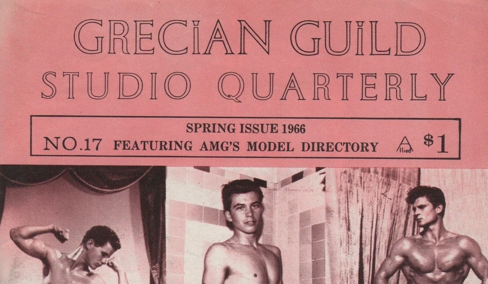 Grecian Guild Pictorial Studio Quarterly AMG Athletic Model Guild Mag Gay LGBTQ - Image 1 of 1