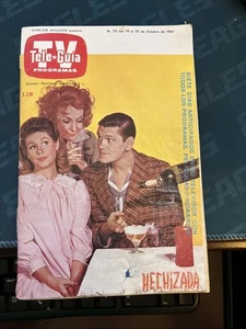 Tele Guia Regional TV Guide Mexico Nov Dec 1967 Bewitched Elizabeth Montgomery - Picture 1 of 1