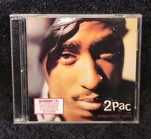 🔶️2PAC GREATEST HITS EXPLICIT VERSION TUPAC OUT OF PRINT DEATH ROW RECORDS 1998 - Picture 1 of 8