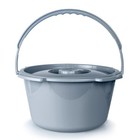 McKesson 146-11106 Commode Bucket 7.5 Quart With Plastic Handle And Cover 1 Ct