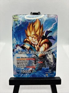 Dragon Ball Super Card Game Son Goku & Vegeta Miracle Strike Gogeta Promotion - Picture 1 of 2