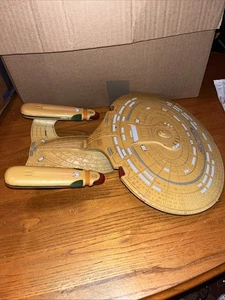 1992 Paramount Pictures Playmates Star Trek USS Enterprise NCC-1701-D mit Sounds - Bild 1 von 20