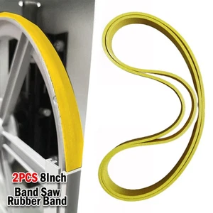 Yellow Band Saw Rubber Band Rubber WoodWorking Band Workshop Equipment - Picture 1 of 12
