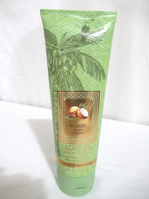 Crema corporal hidratante Bath & Body Works Waiki Coconut Ultimate 8 fl. Oz. Foto 1 de 3