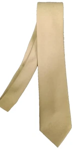 OFFICIAL 615 TAN KHAKI BSA TAN BOY SCOUT CLOTH SUIT/DRESS NECKTIE VINTAGE - Picture 1 of 5