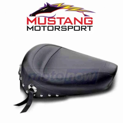 Mustang Vintage Solo Seat for 1996-2003 Harley Davidson XL1200C Sportster jd Foto 1 de 4