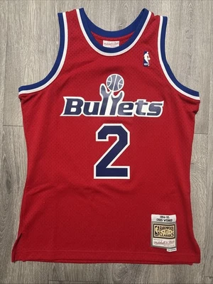 Camiseta deportiva Mitchell & Ness 94/95 Chris Webber NBA Swingman mediana de los Washington Bullets Foto 1 de 4