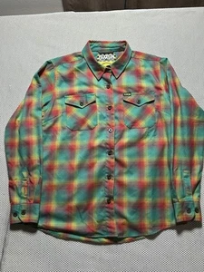 NEW Dixxon The Samson Right Near Da Beach Flannel Size Large No Bag Or Tags - Picture 1 of 5